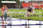 Hurdles, 2023 Gateshead Tartan Games.  Photo: David T. Hewitson/Sports for All Pics